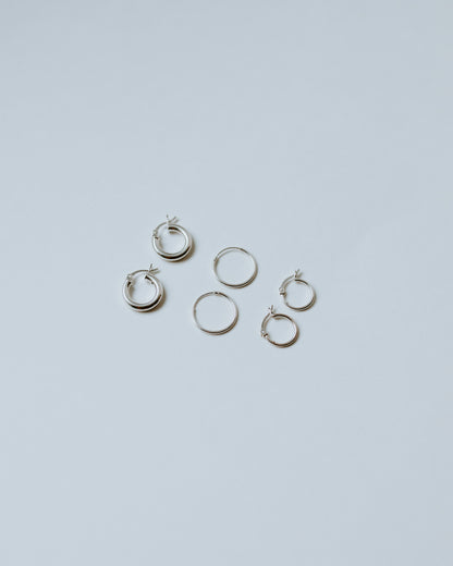 Sleeper Hoops - Sterling Silver
