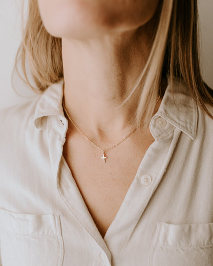 Dainty Cross Necklace