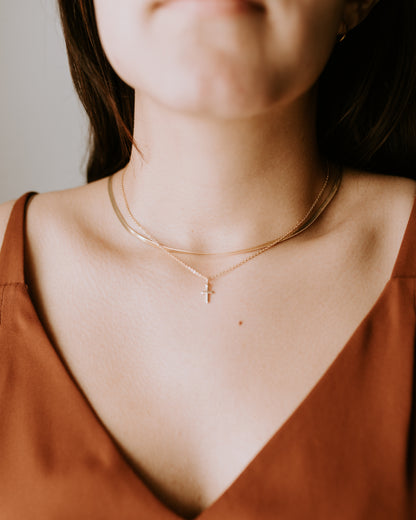 Dainty Cross Necklace