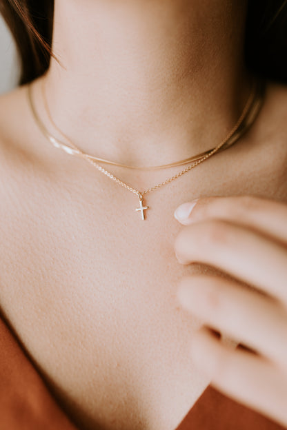 Dainty Cross Necklace