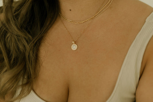 Coin Pendant Necklace