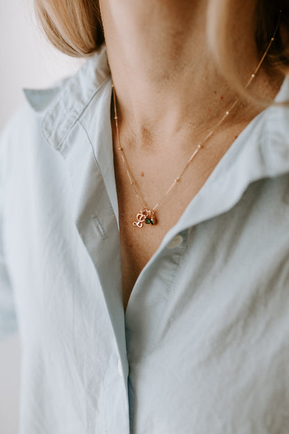 Cursive Letter Necklace